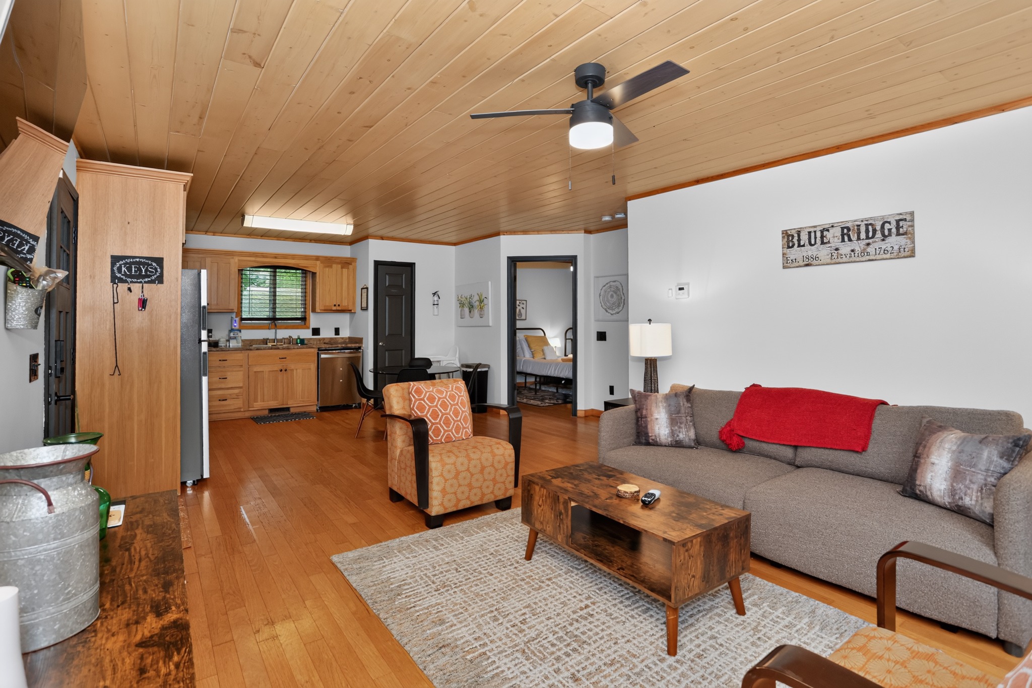 Main-level living room